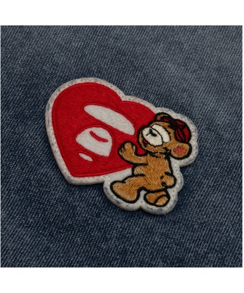 AAPE BY A BATHING APE（エーエイプバイアベイシングエイプ）の「AAPE MAIN SWEAT CARDIGAN（スウェット・レディース・ライトブラック/ネイビー・SMALL/XX-SMALL/X-SMALL）」の8枚目の写真