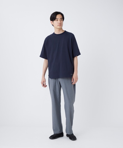 Snow Peak(スノーピーク)の「Snow Peak / Tricot Straight Pants トリコットストレートパンツ(スラックス・メンズ・杢グレー/ブラック・S/M/L/XL)」の3枚目の写真