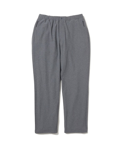Snow Peak(スノーピーク)の「Snow Peak / Tricot Straight Pants トリコットストレートパンツ(スラックス・メンズ・杢グレー/ブラック・S/M/L/XL)」の12枚目の写真