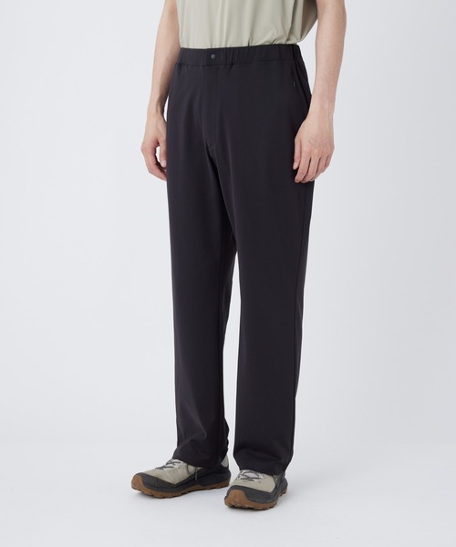 Snow Peak(スノーピーク)の「Snow Peak / Tricot Straight Pants トリコットストレートパンツ(スラックス・メンズ・杢グレー/ブラック・S/M/L/XL)」の5枚目の写真