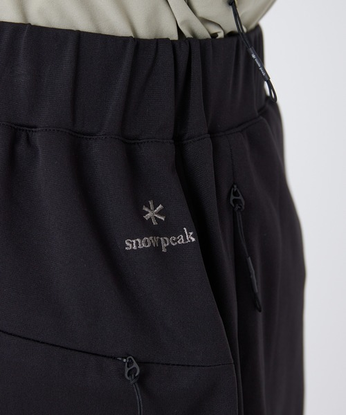 Snow Peak(スノーピーク)の「Snow Peak / Tricot Straight Pants トリコットストレートパンツ(スラックス・メンズ・杢グレー/ブラック・S/M/L/XL)」の9枚目の写真