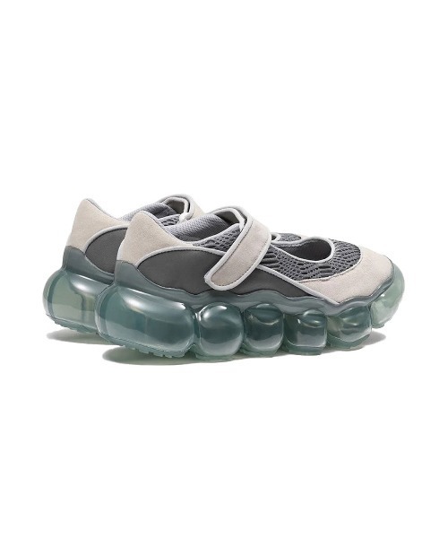 grounds（グラウンズ）の「grounds【グラウンズ】- ウィメンズ スニーカー【JEWELRYCOCOONC4 GRAY/MESH-GRAY/TP-ICE GRAY 1057】（スニーカー・レディース・グレー・24.0cm/25.5cm/25.0cm/23.0cm）」の4枚目の写真