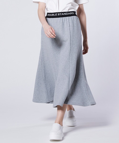 DOUBLE STANDARD CLOTHING(ダブルスタンダードクロージング)の「ヴィンテージレアル フレアスカート(スカート・レディース・チャコールグレー/トップグレー・36/38)」の2枚目の写真