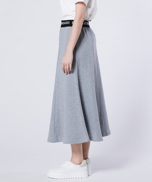 DOUBLE STANDARD CLOTHING(ダブルスタンダードクロージング)の「ヴィンテージレアル フレアスカート(スカート・レディース・チャコールグレー/トップグレー・36/38)」の3枚目の写真