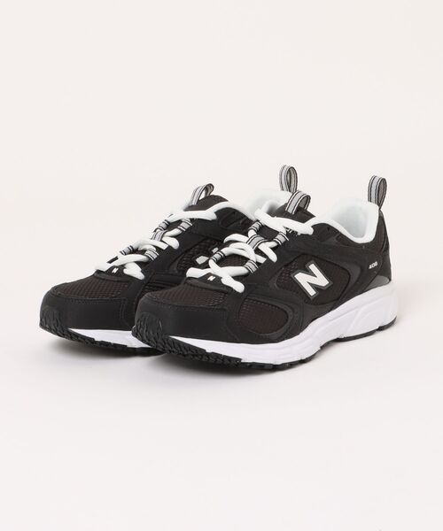 NEW BALANCE(ニューバランス)の「new balance ニューバランス U408【軽量】レディーススニーカー U4089BN ブラック(スニーカー・レディース・ブラック・22.5cm/23.0cm/23.5cm/24.0cm/24.5cm/25.0cm)」の1枚目の写真