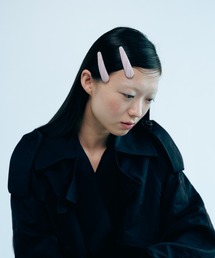 Carmelo（カーメロ）の「Textured Check Hair Clip / チェックヘアピン（ヘアピン）」