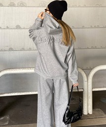 non-hedge（ノンヘッジ）の「刺繍ロゴジップパーカーパンツセットアップ（セットアップ）」