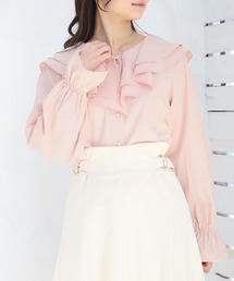 ラッフルフリルブラウス