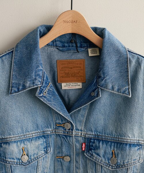 DISCOAT(ディスコート)の「Levi's 90S TRUCKER(ブルゾン・レディース・インディゴブルー・SMALL)」の4枚目の写真