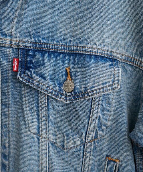 DISCOAT(ディスコート)の「Levi's 90S TRUCKER(ブルゾン・レディース・インディゴブルー・SMALL)」の5枚目の写真