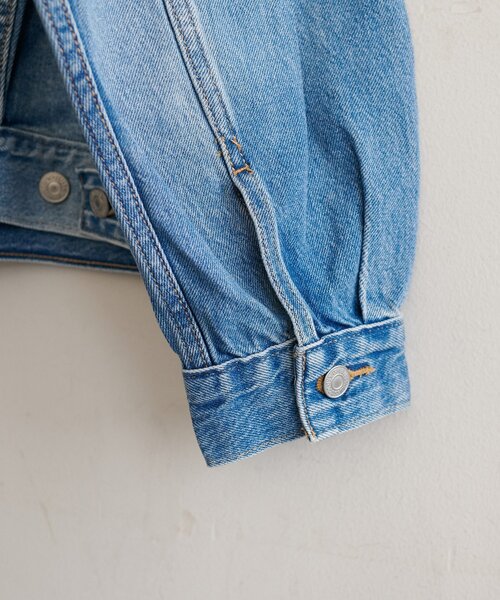 DISCOAT(ディスコート)の「Levi's 90S TRUCKER(ブルゾン・レディース・インディゴブルー・SMALL)」の6枚目の写真