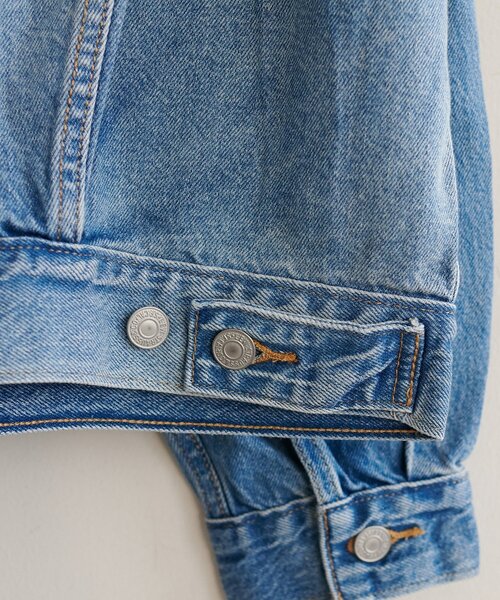 DISCOAT(ディスコート)の「Levi's 90S TRUCKER(ブルゾン・レディース・インディゴブルー・SMALL)」の8枚目の写真