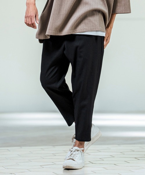 Magine(マージン)の「mp14658- Linen Blend Relax Fit Easy Pants イージーパンツ(MGN-261-018)(その他パンツ・メンズ・ナチュラル/カーキ/ブラック・48/46/44)」の4枚目の写真