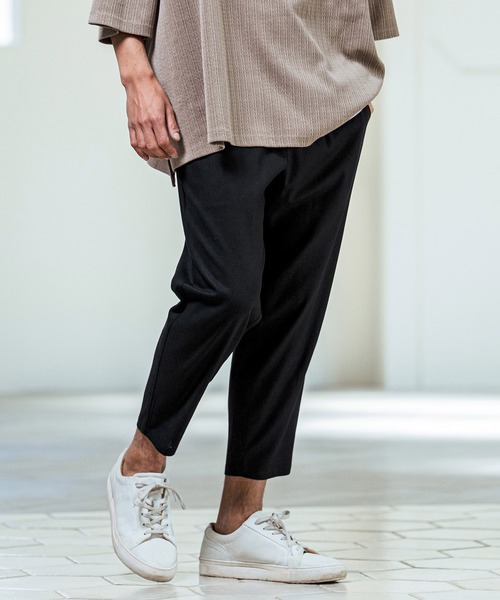 Magine(マージン)の「mp14658- Linen Blend Relax Fit Easy Pants イージーパンツ(MGN-261-018)(その他パンツ・メンズ・ナチュラル/カーキ/ブラック・48/46/44)」の5枚目の写真