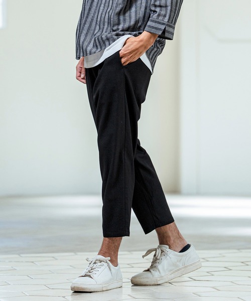 Magine(マージン)の「mp14658- Linen Blend Relax Fit Easy Pants イージーパンツ(MGN-261-018)(その他パンツ・メンズ・ナチュラル/カーキ/ブラック・48/46/44)」の6枚目の写真