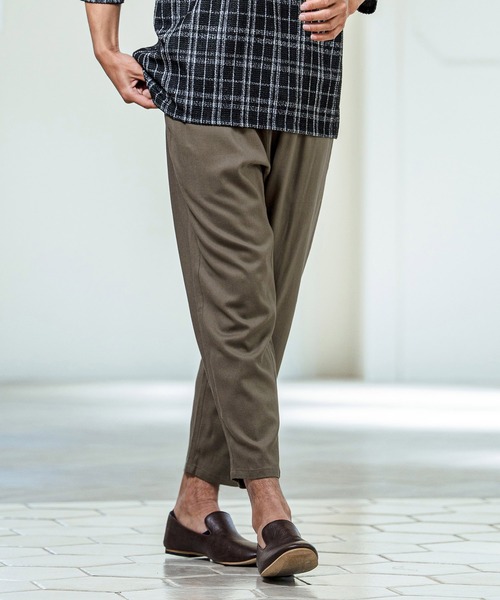 Magine(マージン)の「mp14658- Linen Blend Relax Fit Easy Pants イージーパンツ(MGN-261-018)(その他パンツ・メンズ・ナチュラル/カーキ/ブラック・48/46/44)」の12枚目の写真