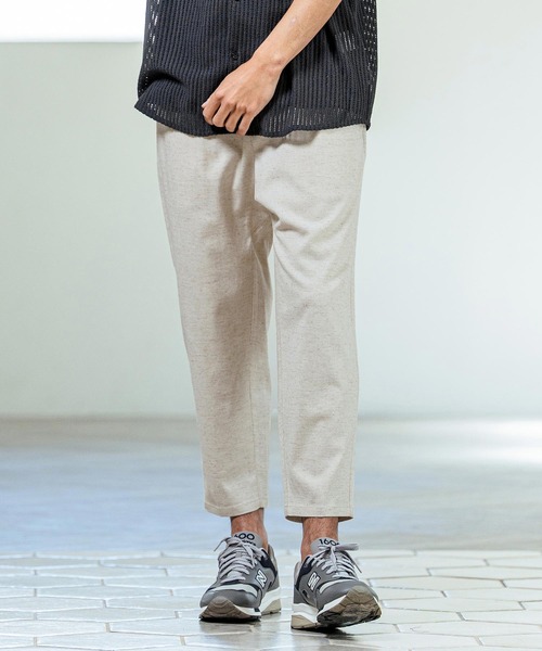 Magine(マージン)の「mp14658- Linen Blend Relax Fit Easy Pants イージーパンツ(MGN-261-018)(その他パンツ・メンズ・ナチュラル/カーキ/ブラック・48/46/44)」の16枚目の写真