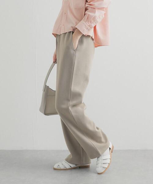 URBAN RESEARCH DOORS（アーバンリサーチドアーズ）の「ダンボールニットパンツ（その他パンツ・レディース・ベージュ系その他/ライトグレー・FREE）」の11枚目の写真