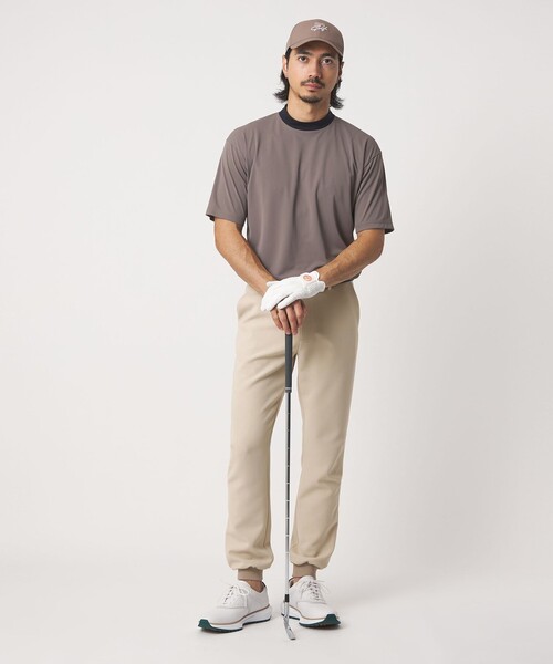 UNITED ARROWS GOLF(ユナイテッドアローズゴルフ)の「メンズ ダブルクロス ジョガーパンツ 防しわ 2WAYストレッチ(その他パンツ・メンズ・ブラック/コバルトブルー/ベージュ・XL/L/M)」の10枚目の写真