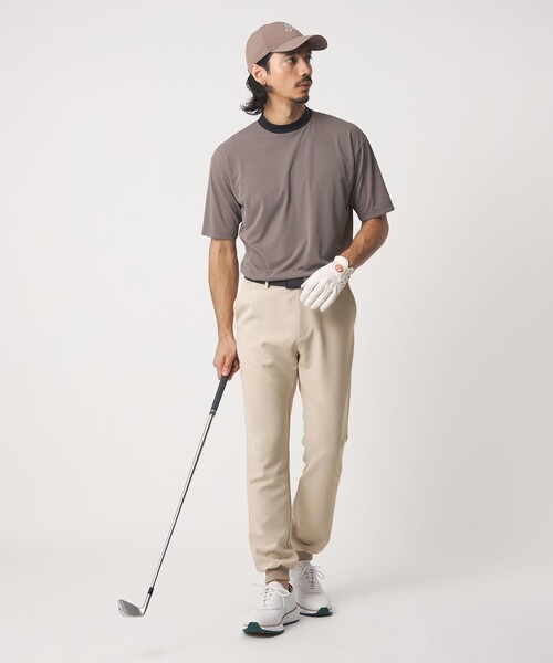 UNITED ARROWS GOLF(ユナイテッドアローズゴルフ)の「メンズ ダブルクロス ジョガーパンツ 防しわ 2WAYストレッチ(その他パンツ・メンズ・ブラック/コバルトブルー/ベージュ・XL/L/M)」の11枚目の写真