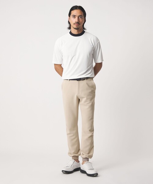 UNITED ARROWS GOLF(ユナイテッドアローズゴルフ)の「メンズ ダブルクロス ジョガーパンツ 防しわ 2WAYストレッチ(その他パンツ・メンズ・ブラック/コバルトブルー/ベージュ・XL/L/M)」の12枚目の写真