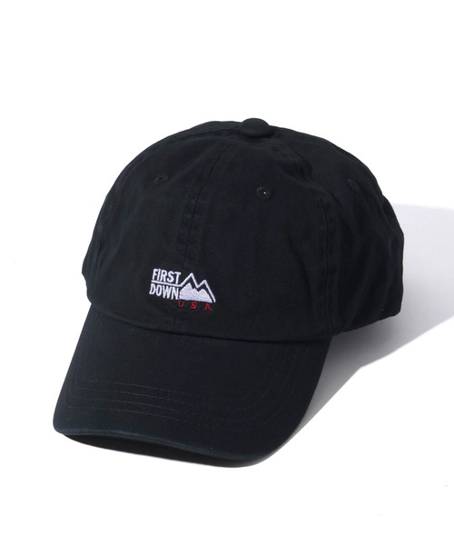 FIRST DOWN（ファーストダウン）の「【FIRST DOWN/ファーストダウン】LOGO TWILL CAP/ロゴツイルキャップ（キャップ・メンズ・ホワイト/ベージュ/ブラック・FREE）」の2枚目の写真