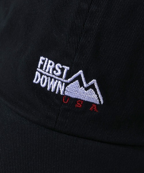 FIRST DOWN（ファーストダウン）の「【FIRST DOWN/ファーストダウン】LOGO TWILL CAP/ロゴツイルキャップ（キャップ・メンズ・ホワイト/ベージュ/ブラック・FREE）」の13枚目の写真