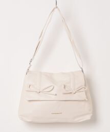 Lace Ladies（レースレディース）の「レザー調 ダブルリボン スクエア ショルダー バッグ（ショルダーバッグ）」