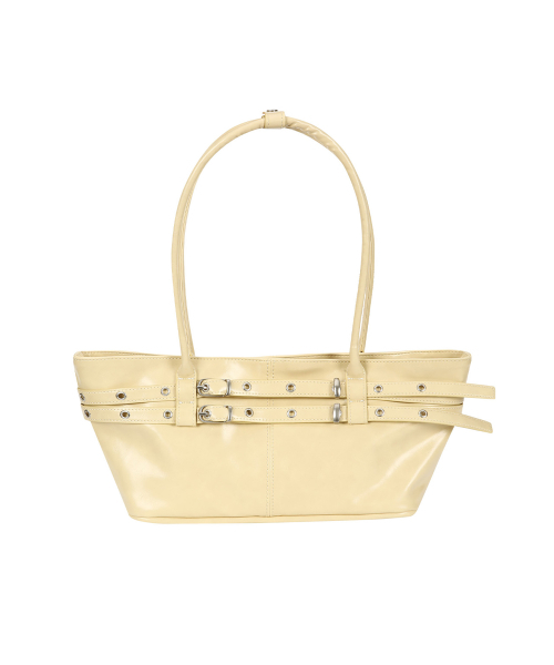 YEOMIMの「mini belted boat bag (lemonade)(ショルダーバッグ・レディース・その他・FREE)」の5枚目の写真