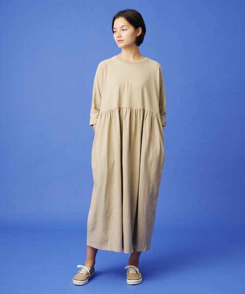 KAVU/カブー Gathered dress/ギャザードドレス