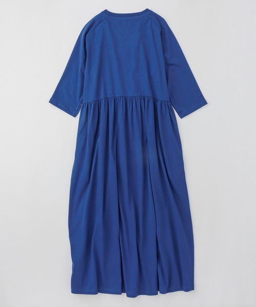 KAVU（カブー）の「KAVU/カブー Gathered dress/ギャザードドレス（ドレス・レディース・ベージュ/ネイビー/ブラック・ONE SIZE）」の21枚目の写真