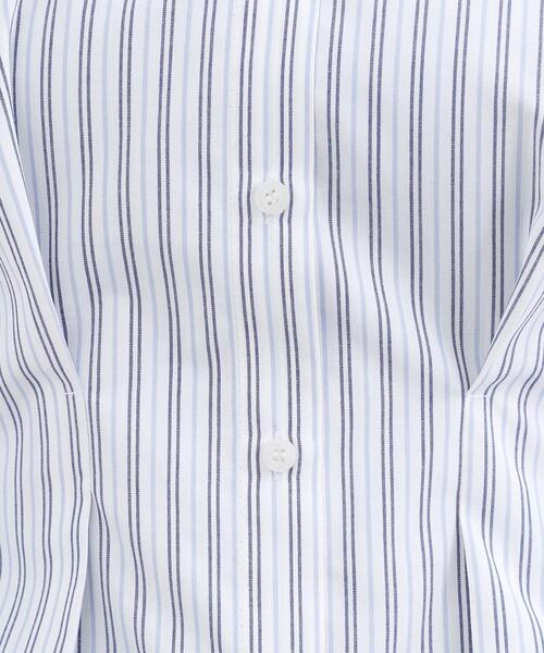 grove(グローブ)の「【体型カバー】ウエストタック スタンドネックシャツ(シャツ/ブラウス・レディース・ネイビー/ブルー系7/ブルー/ベージュ系その他5・02/03/04/05)」の21枚目の写真