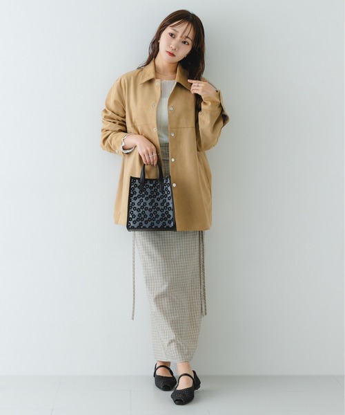 RODE SKO(ロデスコ)の「ピープトゥベルトメッシュフラット(バレエシューズ・レディース・ブラウン/ブラック/アイボリー・36/37/38)」の12枚目の写真