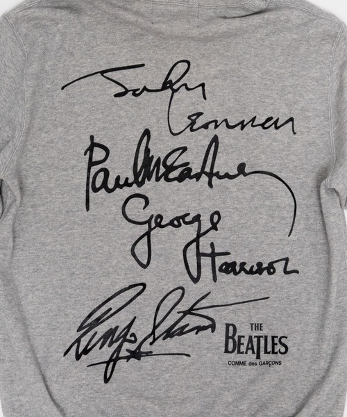 コムデギャルソンザビートルズ サインパーカー THE BEATLES 「SIGN」SWEAT HOODY（パーカー）｜THE BEATLES COMME des