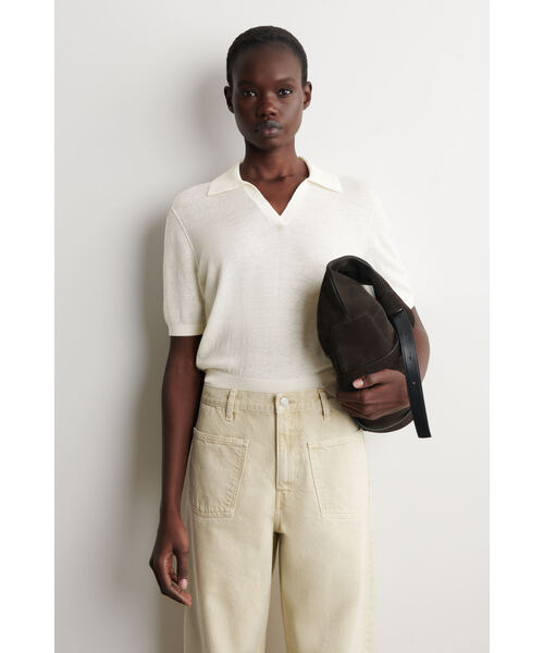 NITRINE Merino polo shirt