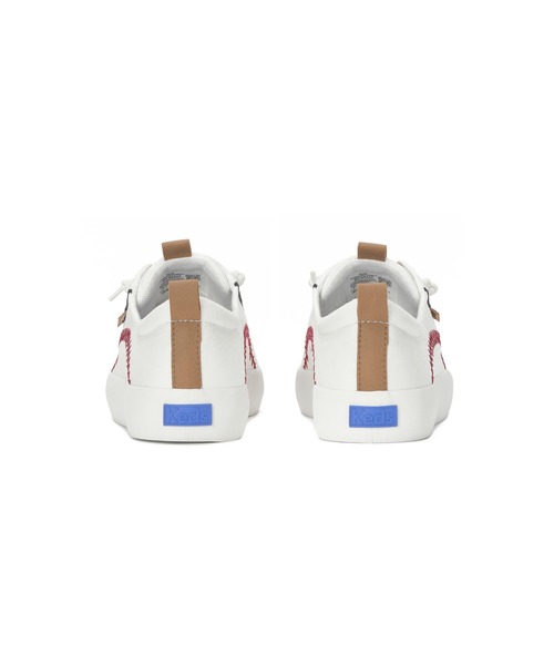 Keds(ケッズ)の「Keds ケッズ キックバック ペナント ウォッシュト ツイル オフホワイト(スニーカー・レディース・オフホワイト・23.0cm/24.0cm/24.5cm/25.0cm/22.5cm/23.5cm)」の3枚目の写真