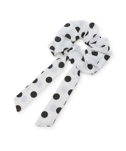 petit main（プティマイン）の「アソートシュシュ/L（シュシュ・キッズ・アイボリー/ラベンダー/ブラック/オフホワイト/ブルー・F）」の12枚目の写真