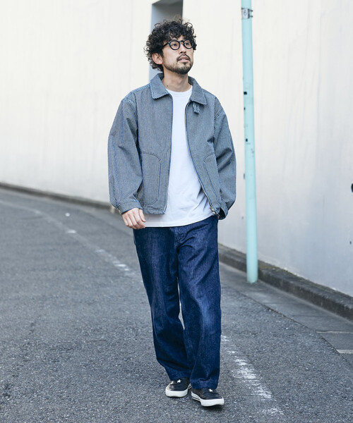 McGREGOR（マックレガー）の「McGREGOR COLLECTION/マックレガーコレクション デニム ドリズラージャケット（ブルゾン・メンズ・ネイビー/その他9・MEDIUM/LARGE）」の3枚目の写真