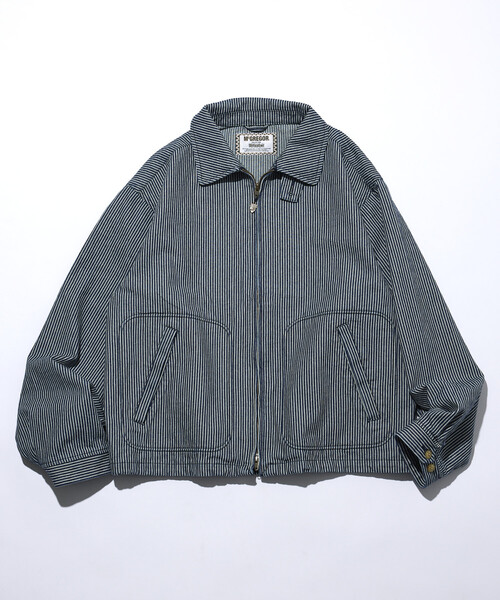 McGREGOR（マックレガー）の「McGREGOR COLLECTION/マックレガーコレクション デニム ドリズラージャケット（ブルゾン・メンズ・ネイビー/その他9・MEDIUM/LARGE）」の4枚目の写真