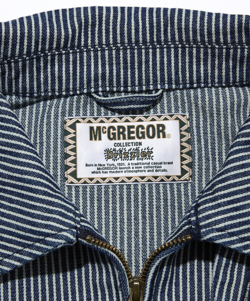 McGREGOR（マックレガー）の「McGREGOR COLLECTION/マックレガーコレクション デニム ドリズラージャケット（ブルゾン・メンズ・ネイビー/その他9・MEDIUM/LARGE）」の7枚目の写真