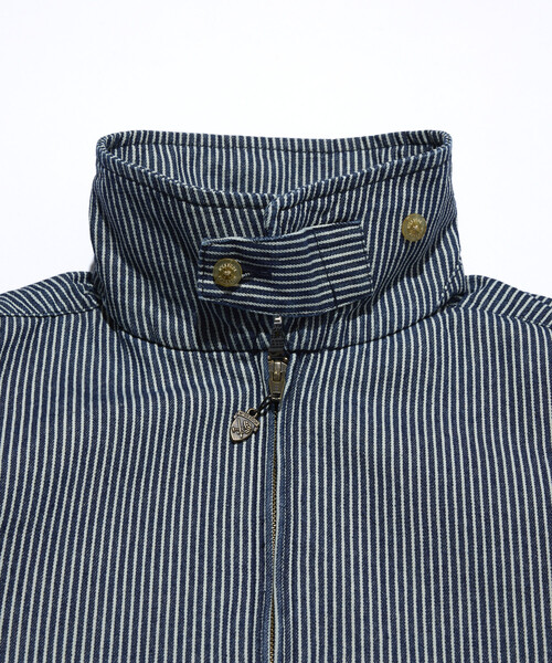 McGREGOR（マックレガー）の「McGREGOR COLLECTION/マックレガーコレクション デニム ドリズラージャケット（ブルゾン・メンズ・ネイビー/その他9・MEDIUM/LARGE）」の8枚目の写真