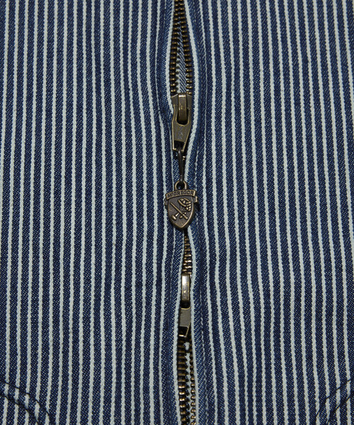 McGREGOR（マックレガー）の「McGREGOR COLLECTION/マックレガーコレクション デニム ドリズラージャケット（ブルゾン・メンズ・ネイビー/その他9・MEDIUM/LARGE）」の9枚目の写真