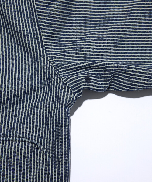 McGREGOR（マックレガー）の「McGREGOR COLLECTION/マックレガーコレクション デニム ドリズラージャケット（ブルゾン・メンズ・ネイビー/その他9・MEDIUM/LARGE）」の11枚目の写真