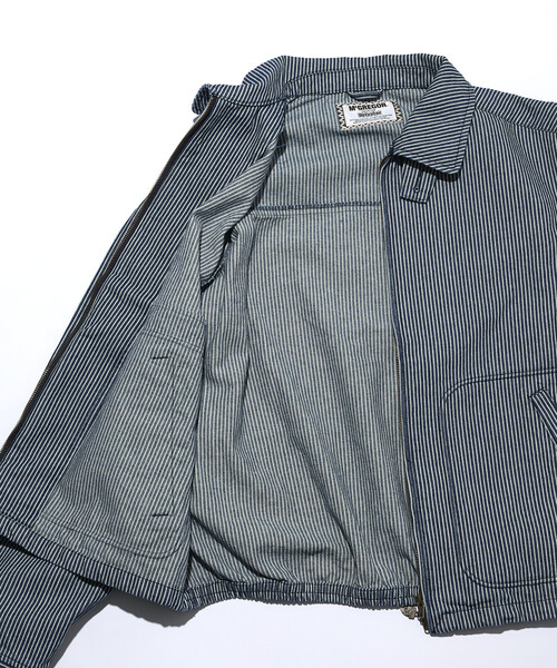 McGREGOR（マックレガー）の「McGREGOR COLLECTION/マックレガーコレクション デニム ドリズラージャケット（ブルゾン・メンズ・ネイビー/その他9・MEDIUM/LARGE）」の15枚目の写真