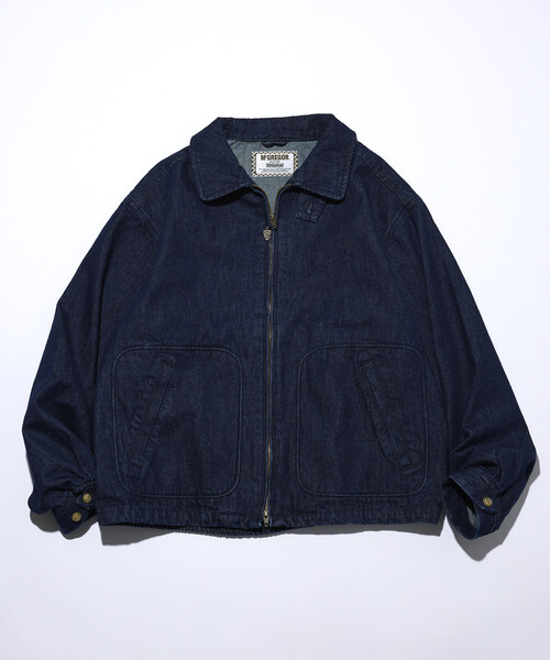 McGREGOR（マックレガー）の「McGREGOR COLLECTION/マックレガーコレクション デニム ドリズラージャケット（ブルゾン・メンズ・ネイビー/その他9・MEDIUM/LARGE）」の20枚目の写真