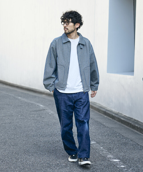 McGREGOR（マックレガー）の「McGREGOR COLLECTION/マックレガーコレクション デニム ドリズラージャケット（ブルゾン・メンズ・ネイビー/その他9・MEDIUM/LARGE）」の22枚目の写真