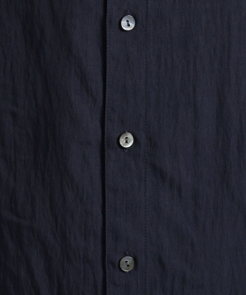 HARE（ハレ）の「トランジションギャザーシャツ(HARE)（シャツ/ブラウス・メンズ・ブラック/ネイビー・FREE）」の22枚目の写真