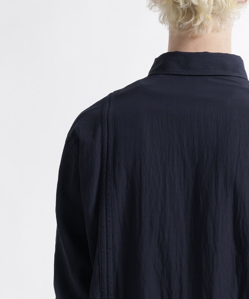 HARE（ハレ）の「トランジションギャザーシャツ(HARE)（シャツ/ブラウス・メンズ・ブラック/ネイビー・FREE）」の20枚目の写真