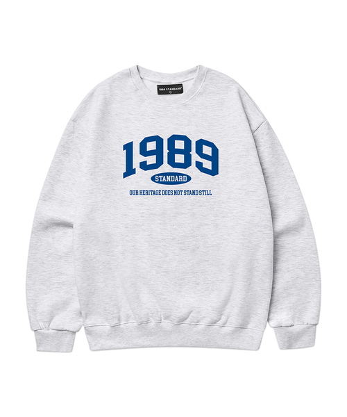 1989STANDARD（1989スタンダード）の「OUR 1989 スウェット (STMSTD-0004)（スウェット・レディース・ブラック/ワイン/アイボリー/ダークグレー/ネイビー/ライトグレー/オートミール・LARGE/MEDIUM/X-LARGE）」の4枚目の写真