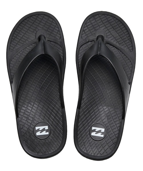 BILLABONG(ビラボン)の「BILLABONG メンズ MEMORY FOAM THONGS ビーチサンダル 【2026年春夏モデル】(サンダル・メンズ・ブラック・26cm/27cm/28cm)」の1枚目の写真